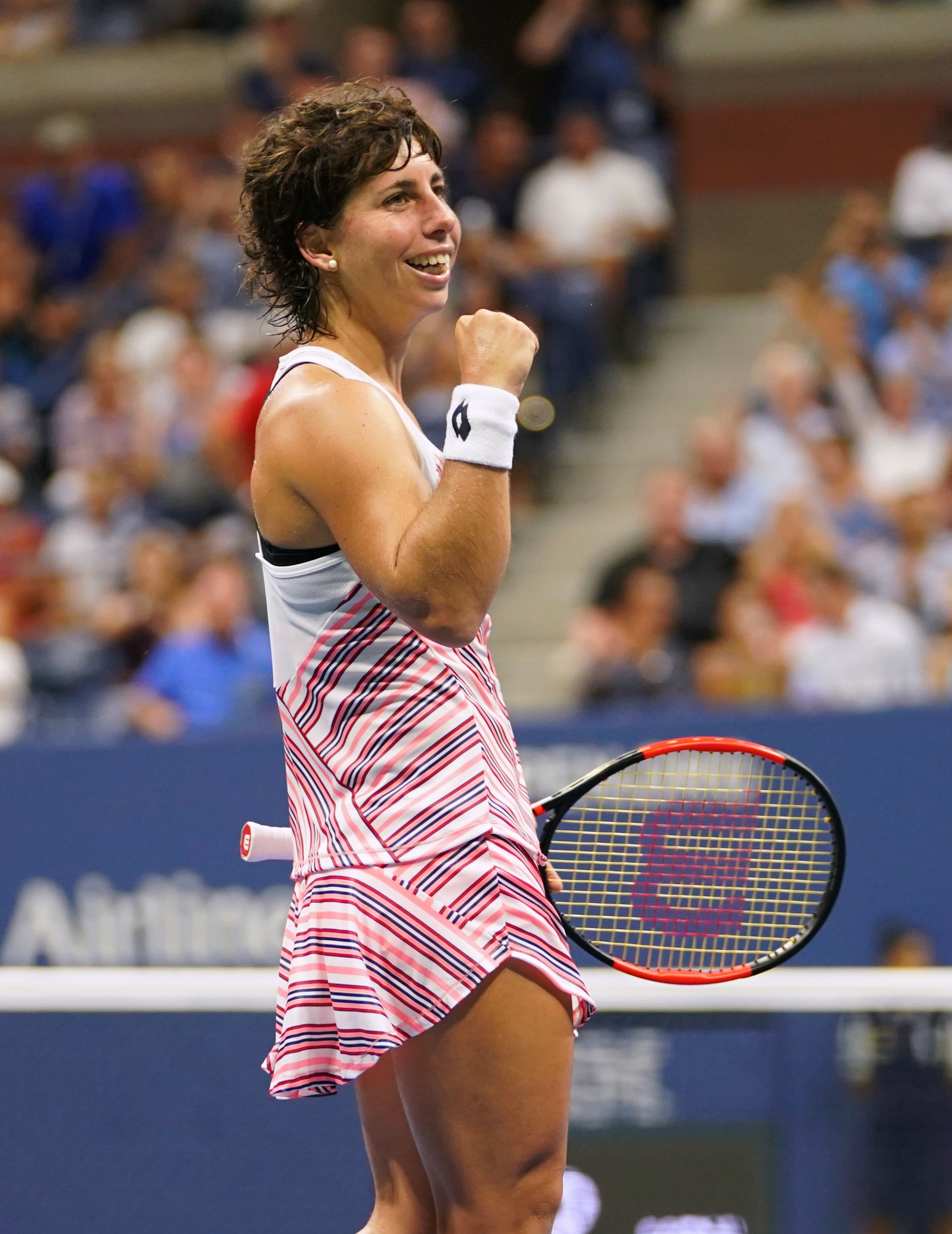 网球——美网:纳瓦罗晋级八强(22)