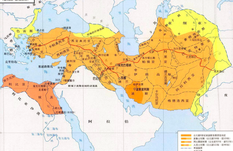 7张地图,说说世界历史上的七大帝国,其中最强大的你一定能想到