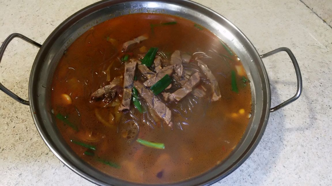 既简单又好吃的牛肉粉丝汤