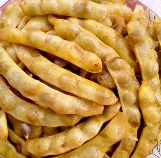 东北有种豆角叫"兔子翻白眼",形象到家了