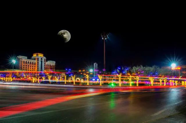 营口市夜景图片