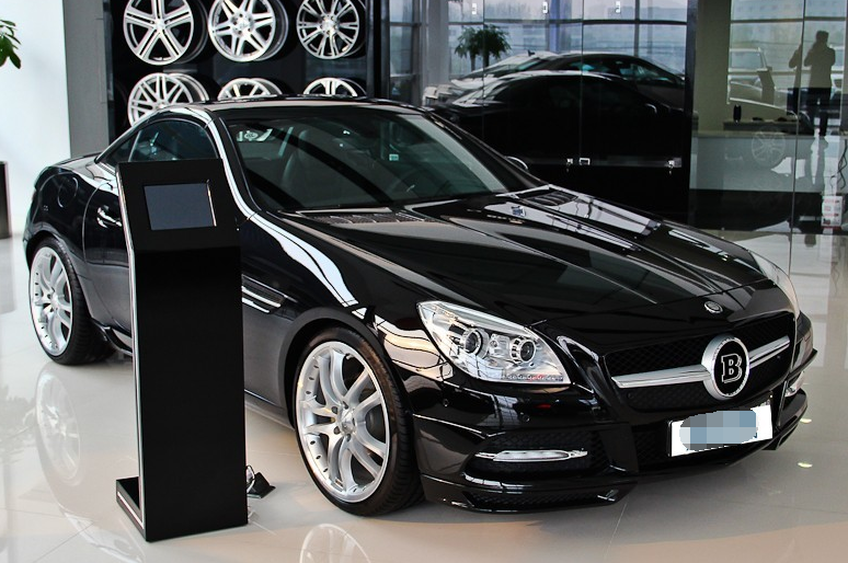 敬请欣赏巴博斯slk级整体非常漂亮,具有时尚感的设计