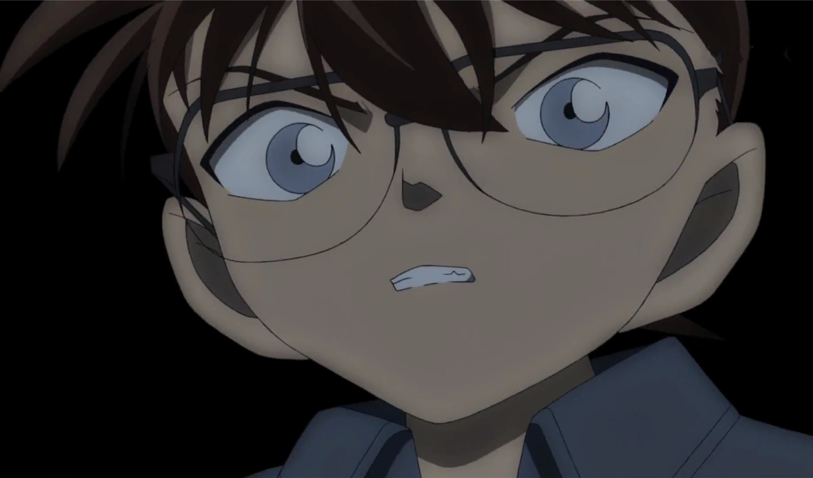 《绝海的侦探》:怕失去了小兰的柯南,是流泪,而不是哭