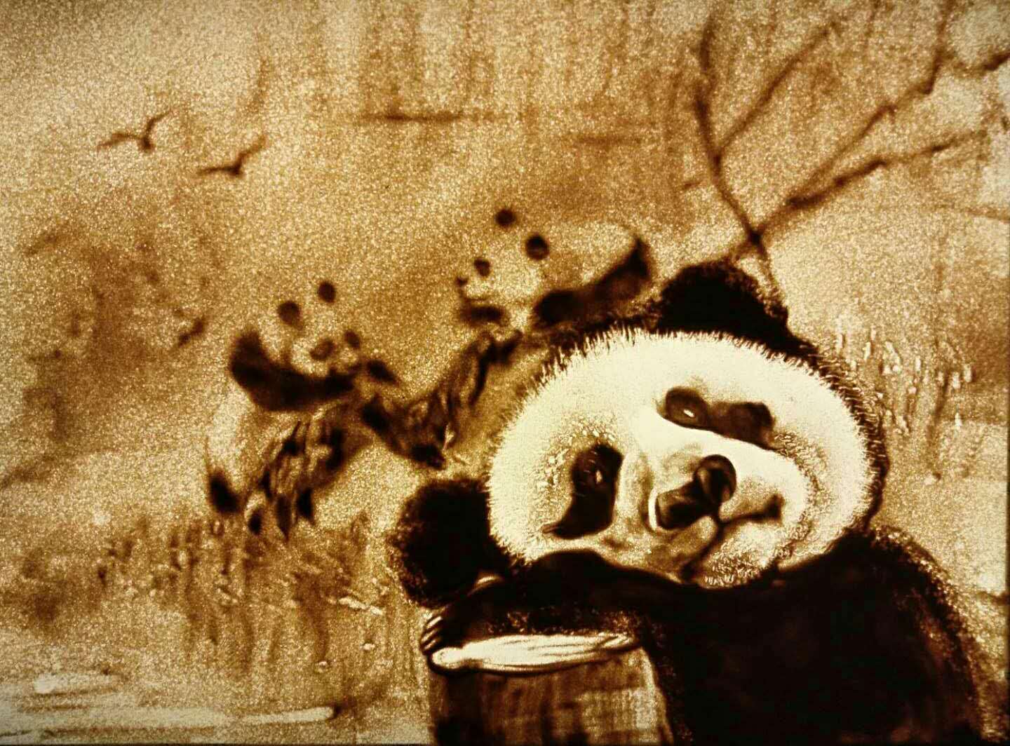 一沙一世界 沙画艺术家肖璐作品精选