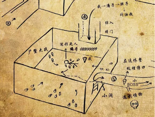 碉堡的《盗墓笔记》手绘地图!看完我跪了!