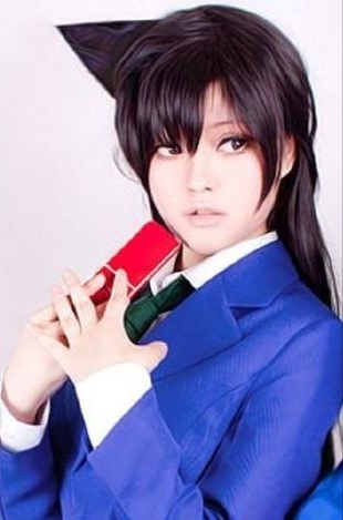 《名侦探柯南》五个版本的小兰cosplay,毛利兰的头发真是难还原