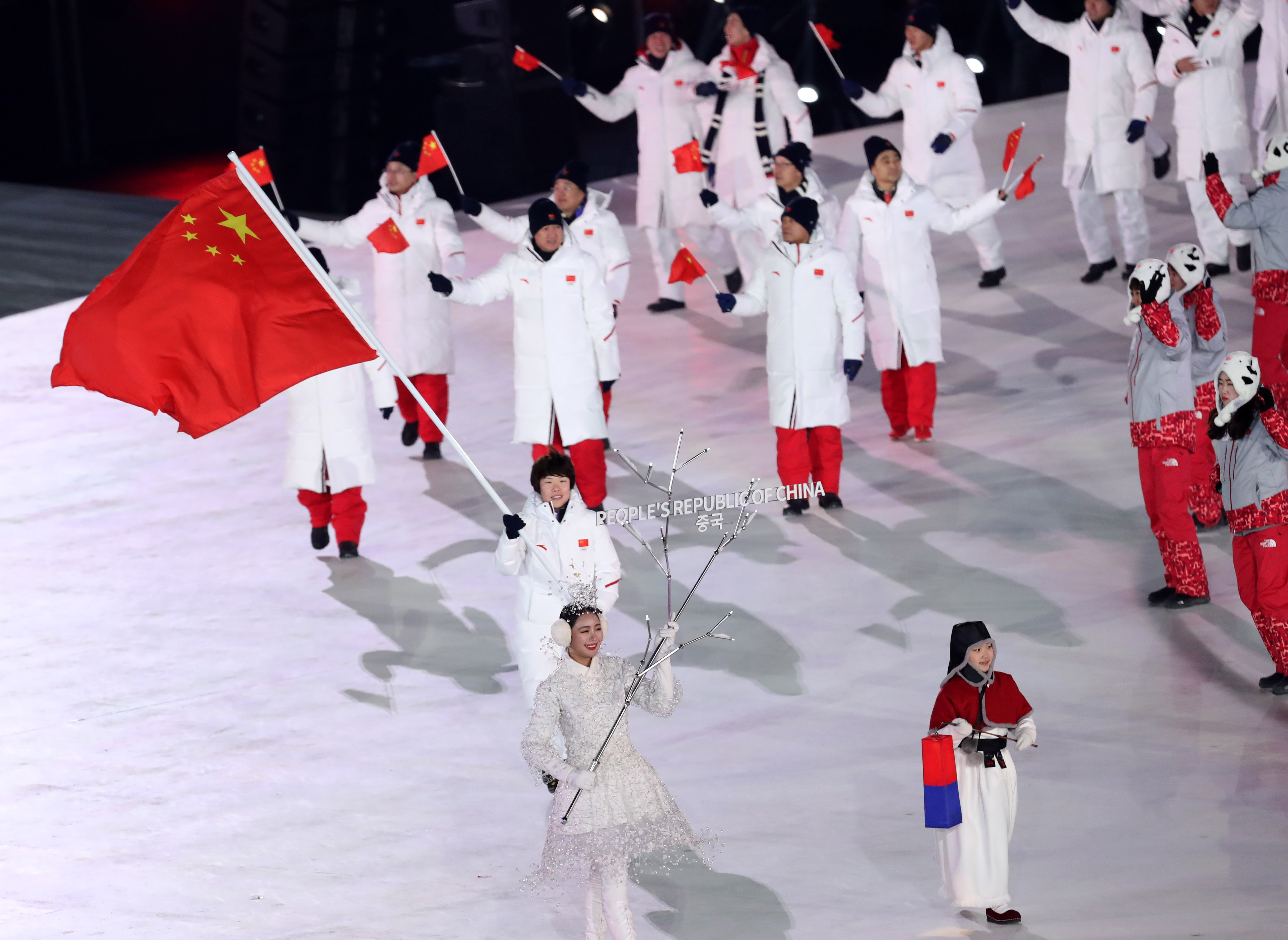 (冬奥会)(32)平昌冬奥会开幕式举行