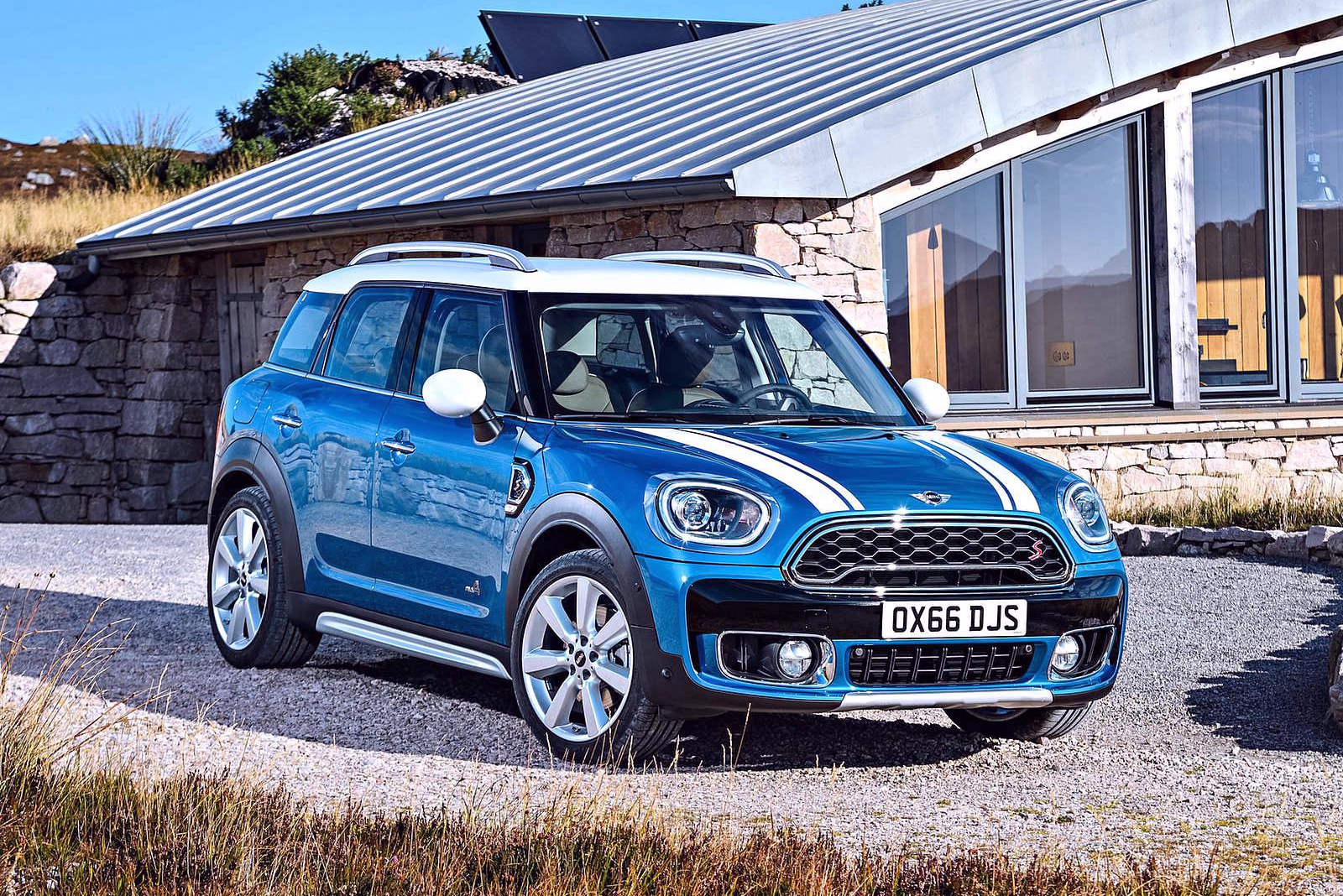 mini countryman,外形硬朗具有冲击感,显得具有攻击性!