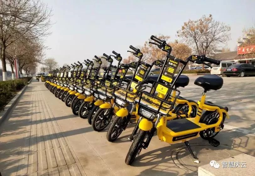 庆云有共享电单车了,前3次免费骑!德州首个!