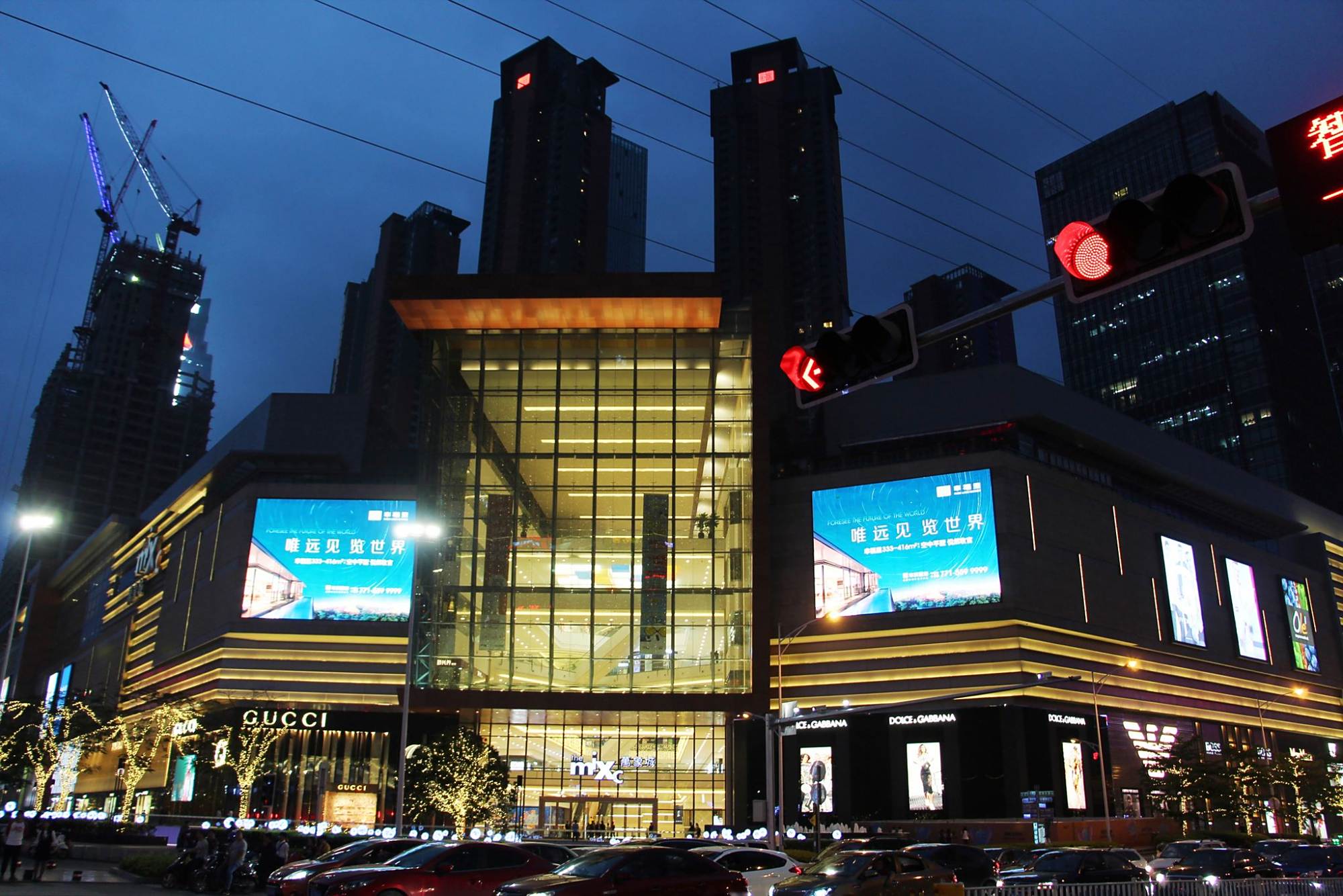 桂林万象城的夜景,和南宁万象城比得了吗?