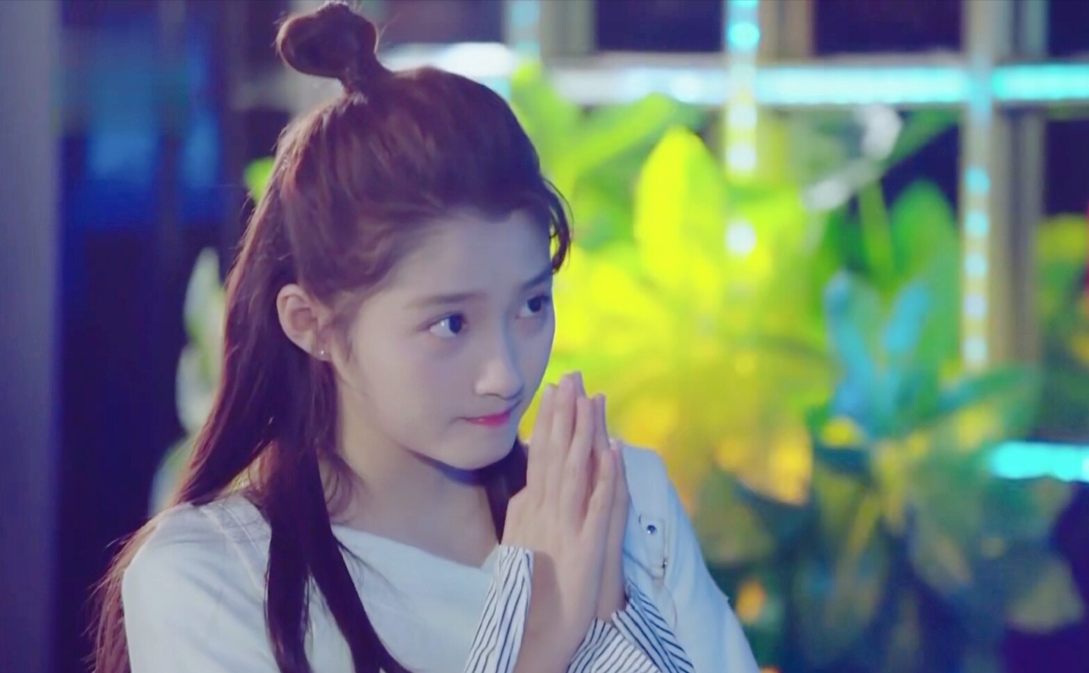 关晓彤韩星子美图截修,国民女儿颜值还是不错的