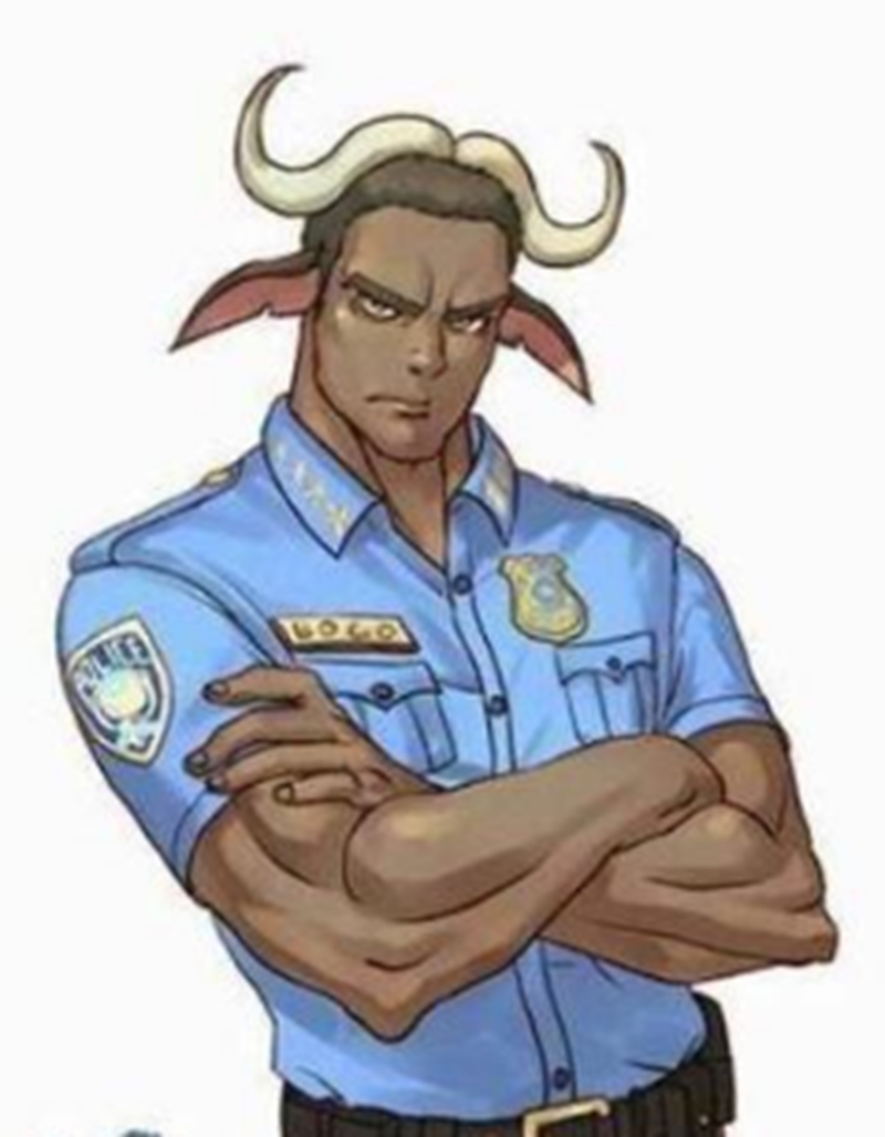 疯狂动物城角色拟人化,最帅的不是狐尼克和牛局长,而是狮子市长