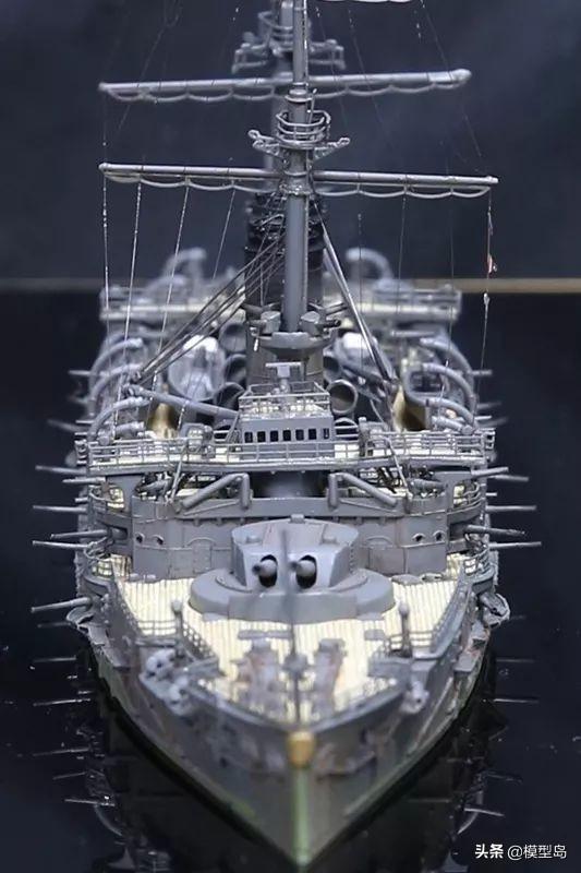 长谷川 1/700 三笠号战列舰 | 模型作品