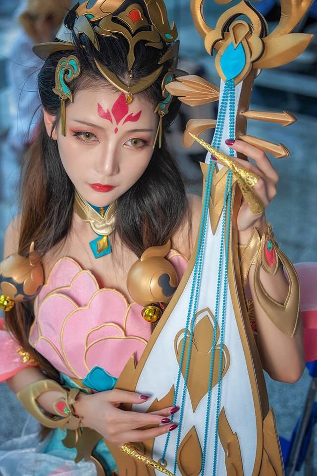 王者榮耀楊玉環cosplay,感受來自楊貴妃的魅力!