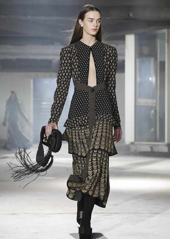 18年的走秀场,模特们的身高和气场都很高!