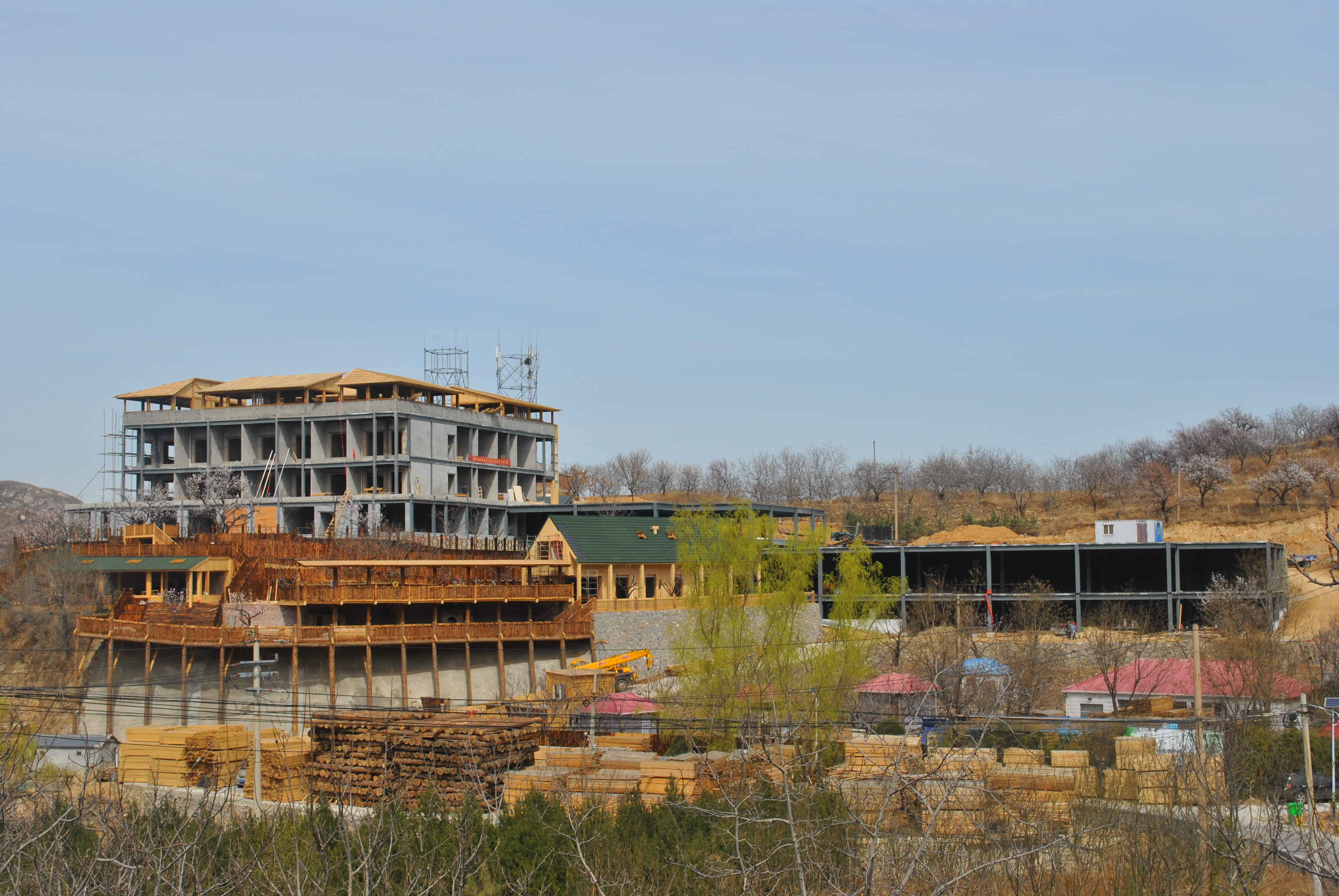 如果你淡泊,就去住木屋;如果你富贵,就去住木屋
