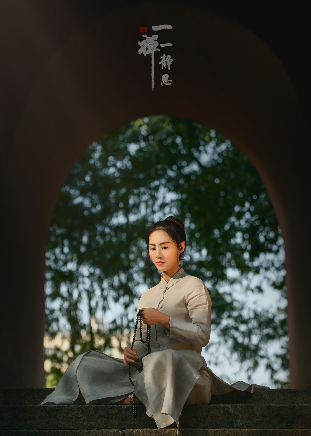 古风系列之《一禅一静思》