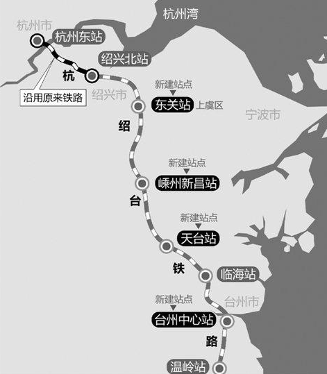 浙江省第一条从上海到杭州的铁路——沪杭铁路,在清朝末年就开工建造