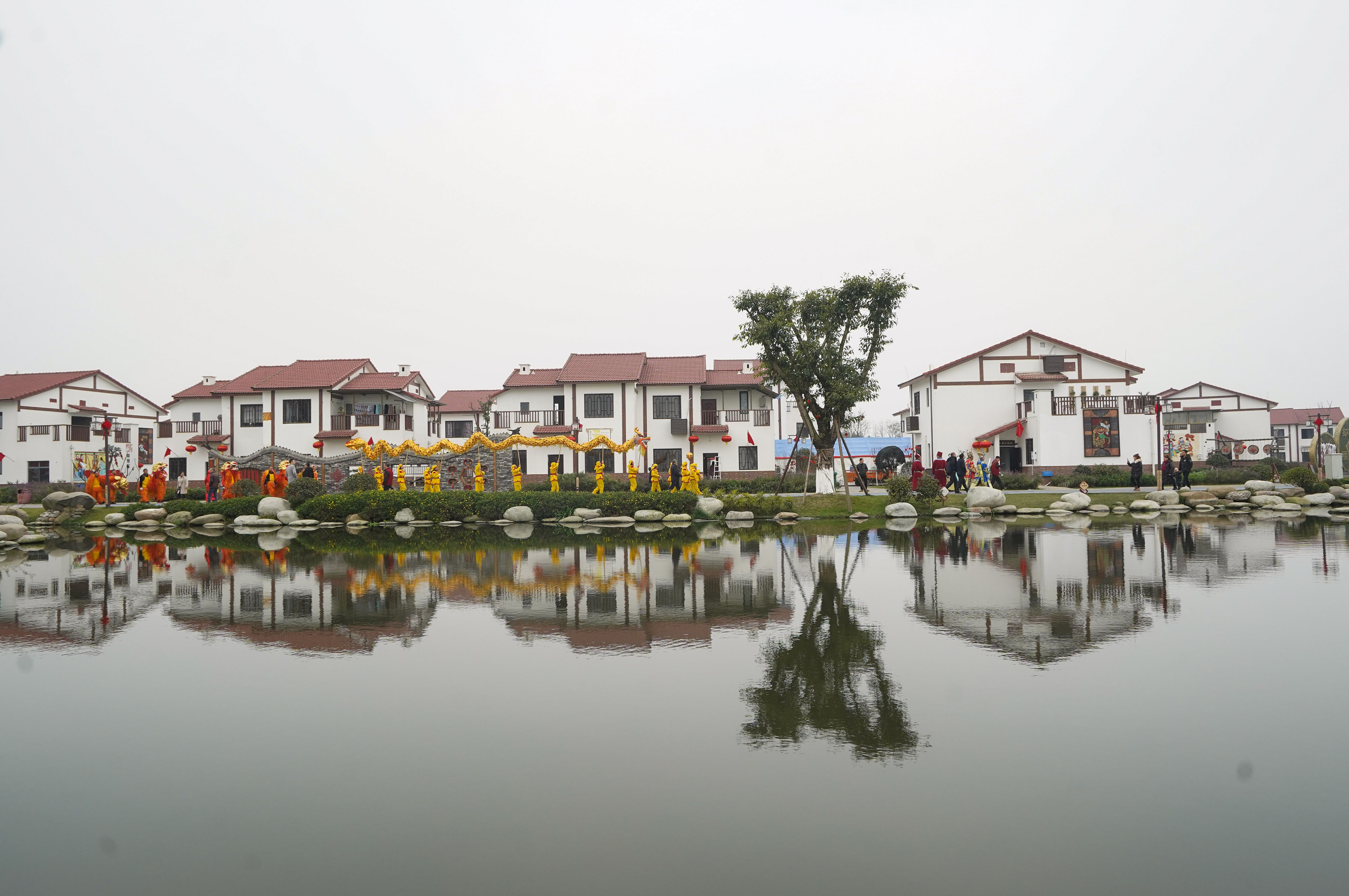 绵竹"中华年俗村":打造幸福美丽新村升级版(2)