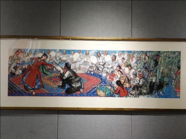 赵忠祥,史国良,张金玲,赵保乐等人书画展今日在民族文化宫展出