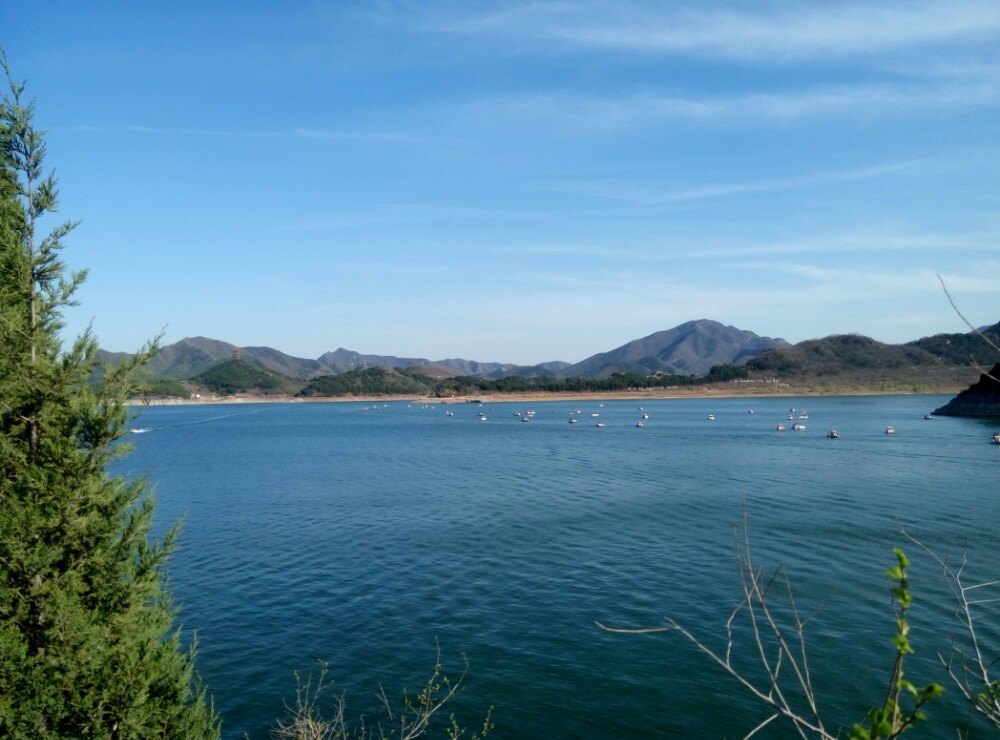 金海湖美景:目不给赏的金海湖,风景如画,漂亮极了!