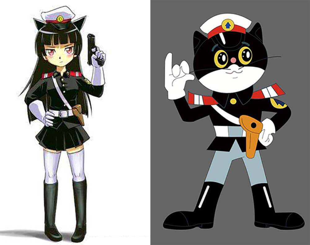 黑猫警长变女警