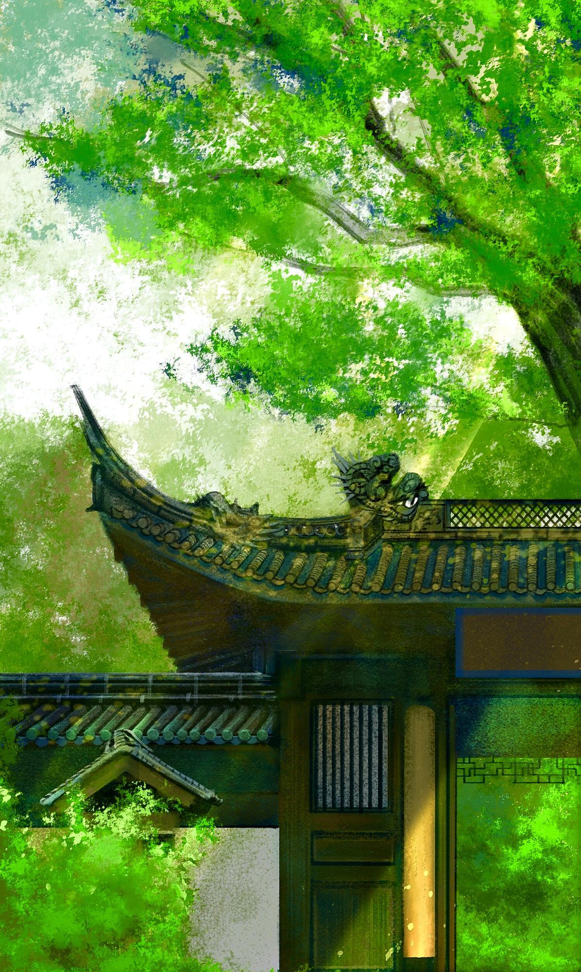 唯美古风壁纸 | 只把平生,闲吟闲咏,谱作棹歌声