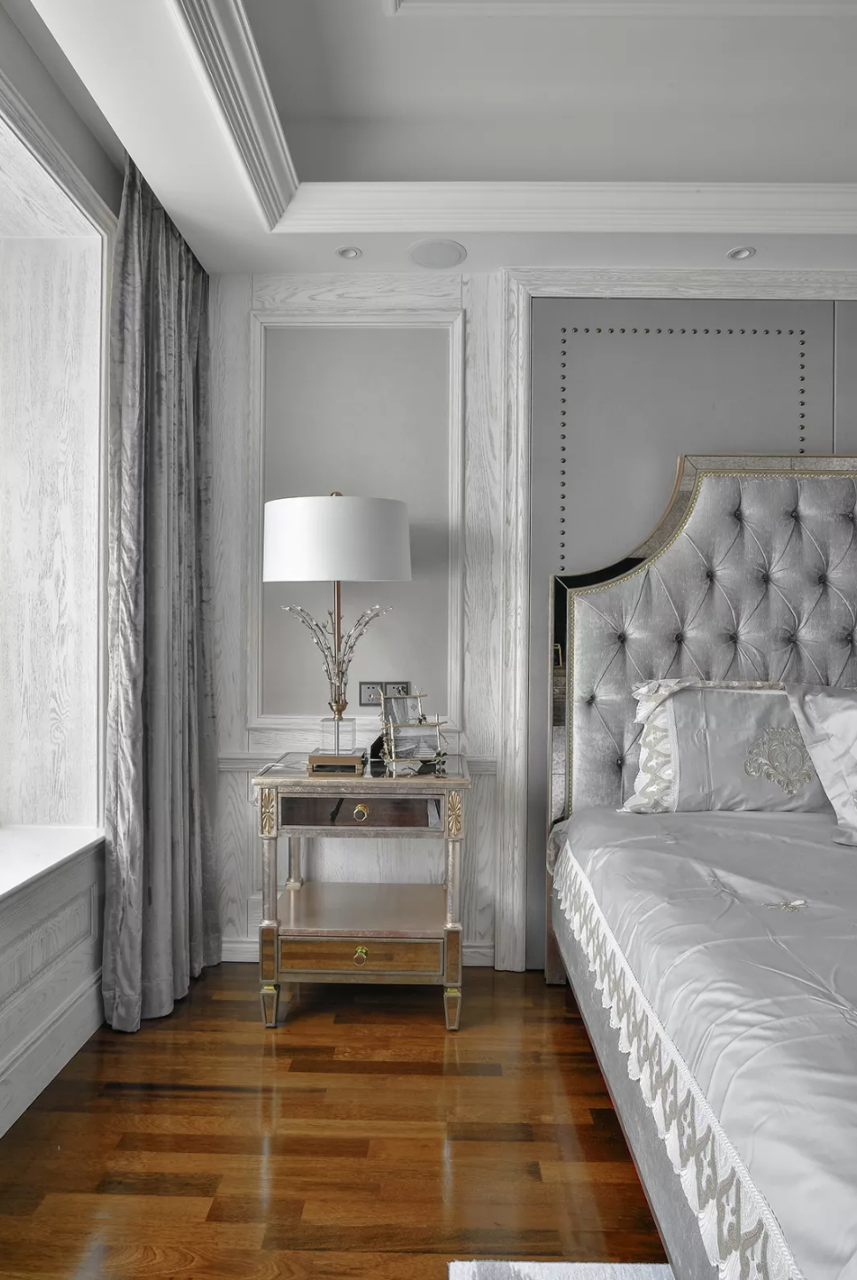 高级蓝白灰,欧式风格轻奢风实景!