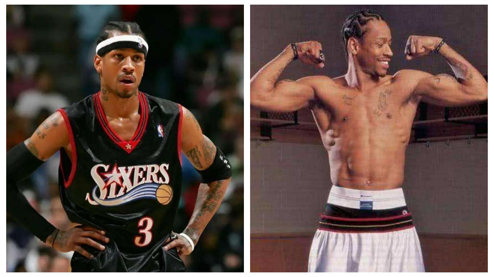 nba"穿衣显瘦,脱衣有肉"球星!雷阿伦的腹肌 库里的麒麟臂