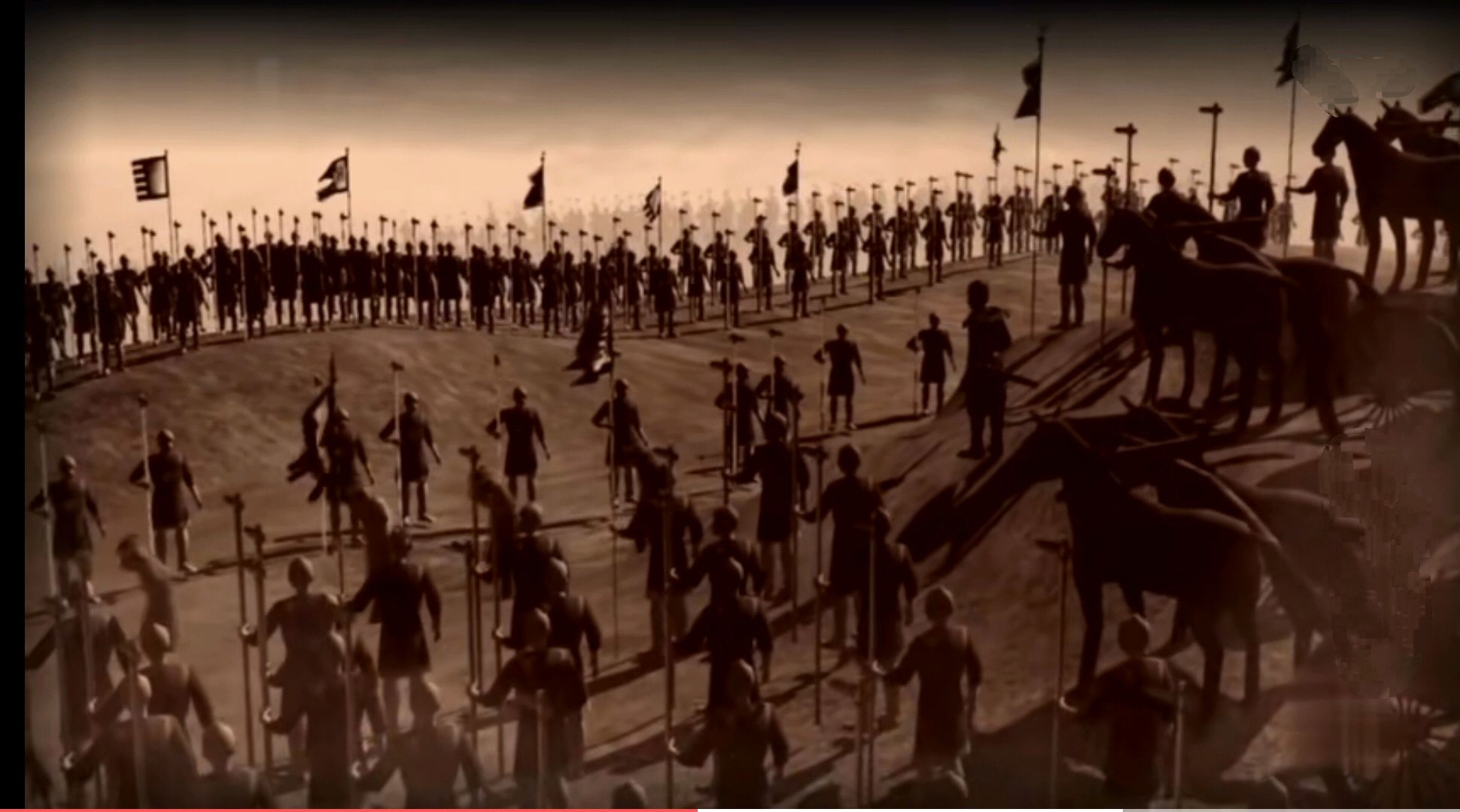 河南封丘东的鸣条之战,商汤打败夏桀,推翻了夏王朝,建立了商朝