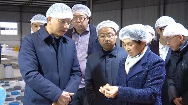 石邦林到我区调研农产品深加工企业发展情况