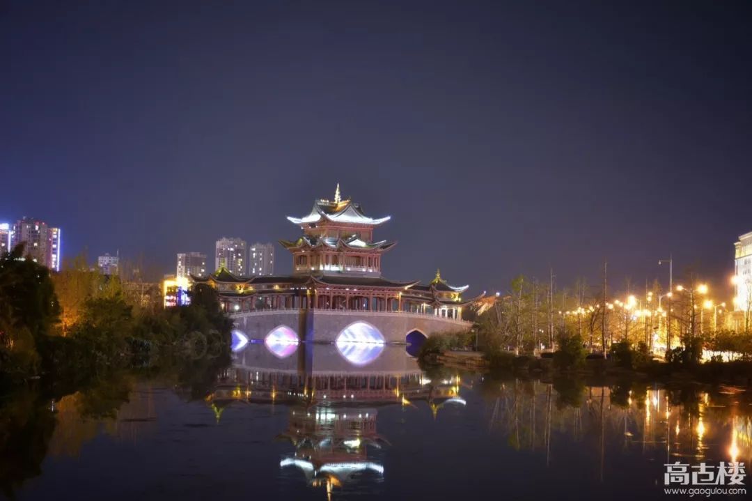 网友镜头下的玉溪夜景,美到让人不想回家