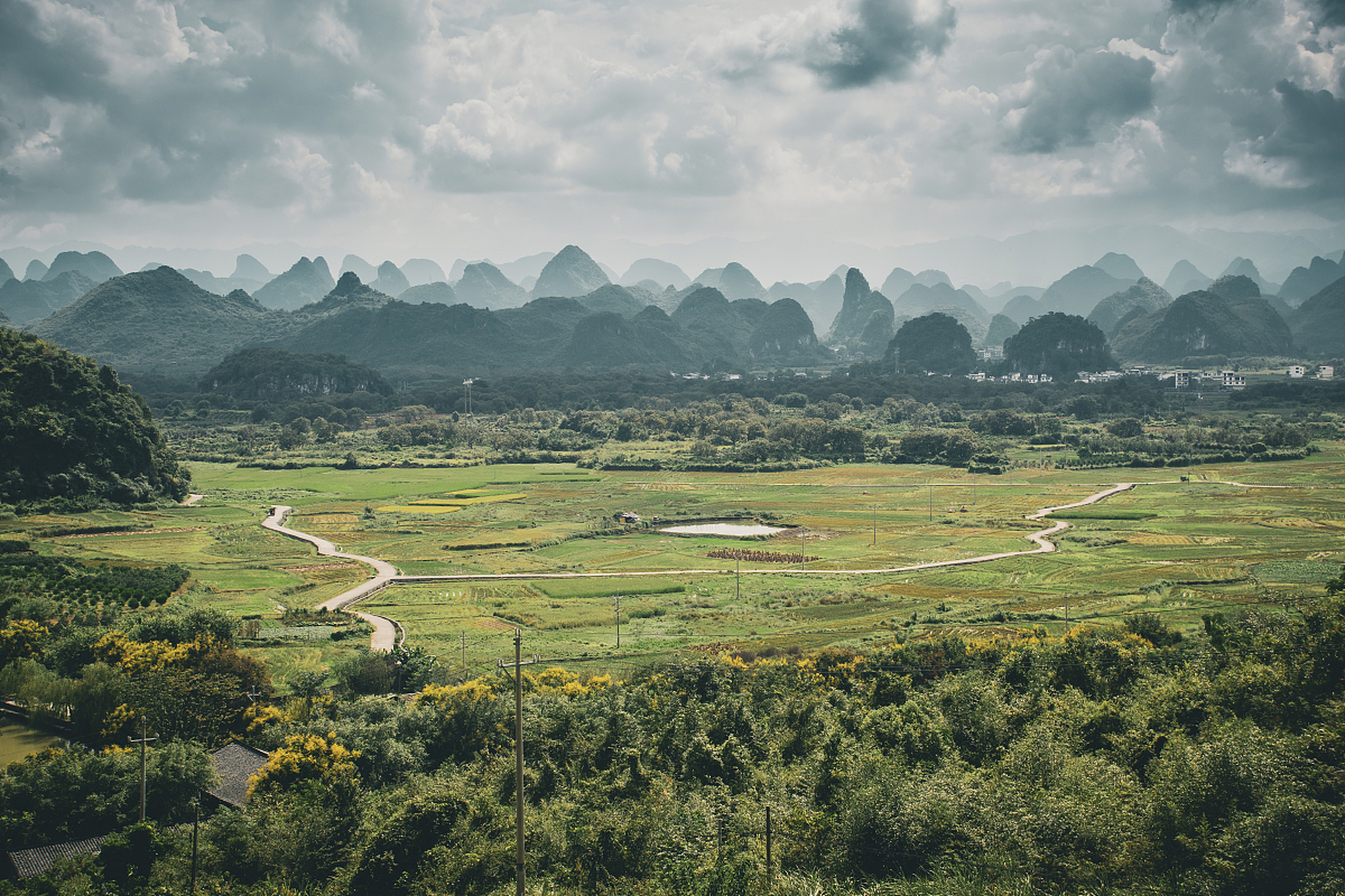 保定上林风景图片