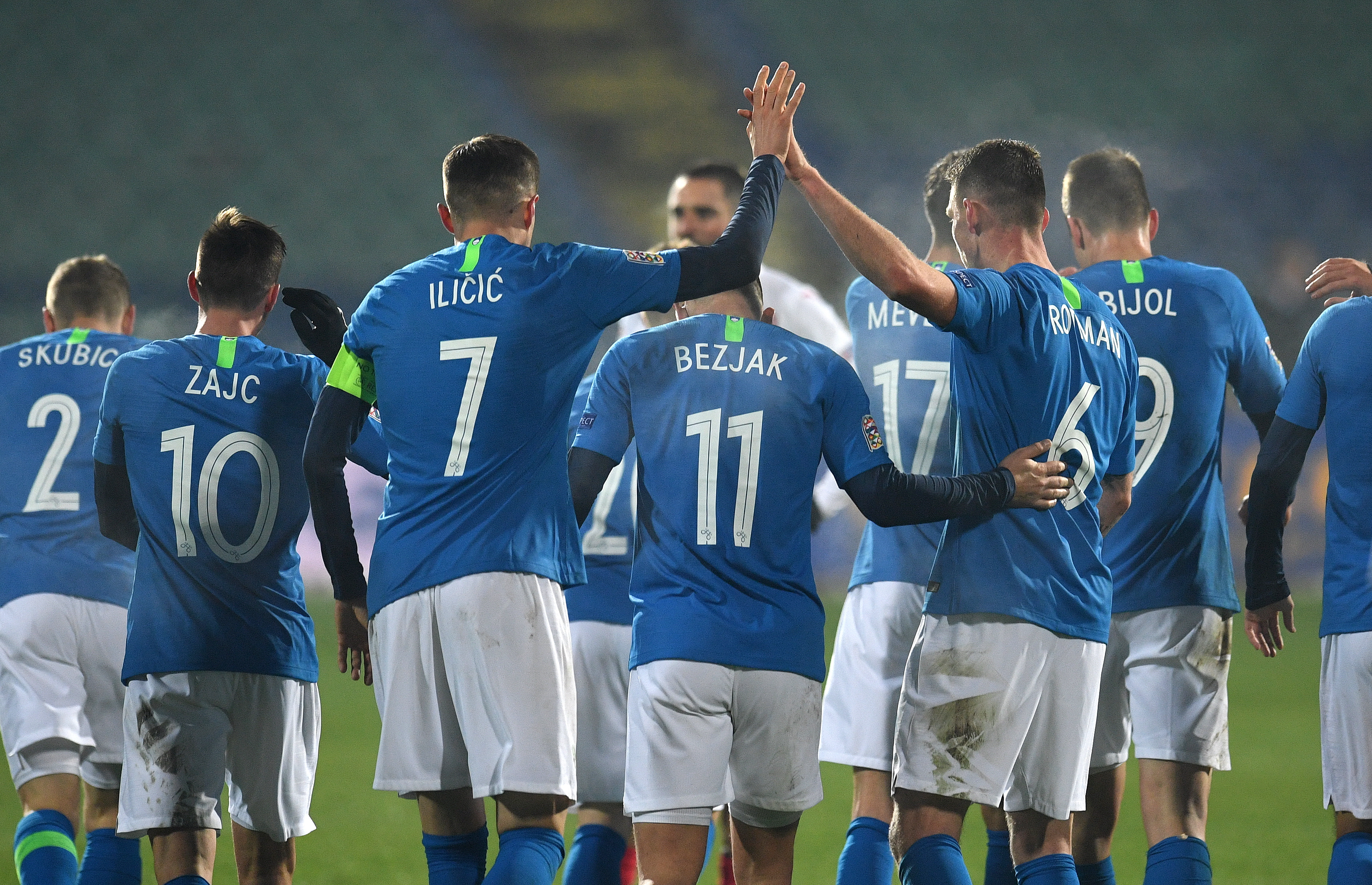 足球——欧洲国家联赛:保加利亚平斯洛文尼亚