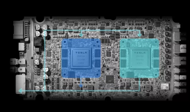 特斯拉高调发布fsd自动驾驶芯片 疯狂diss激光雷达