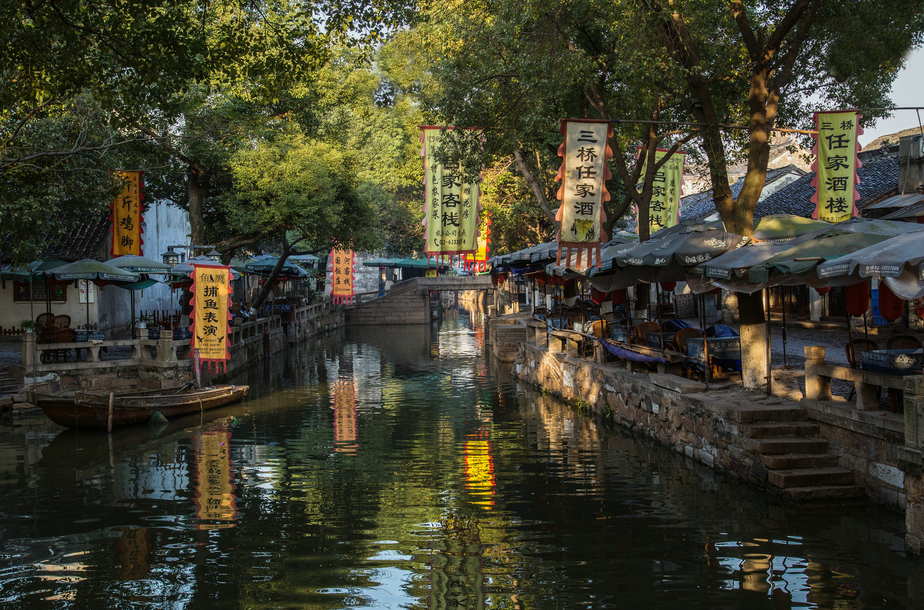 江南最美的古镇之一,被誉为"东方威尼斯"的同里镇