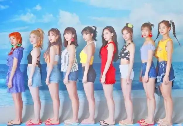 twice无灌水真实身高排序终于公开!打破忙内line都是高个子定律
