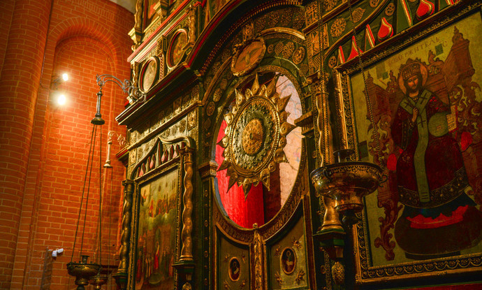 瓦西里大教堂内部图片