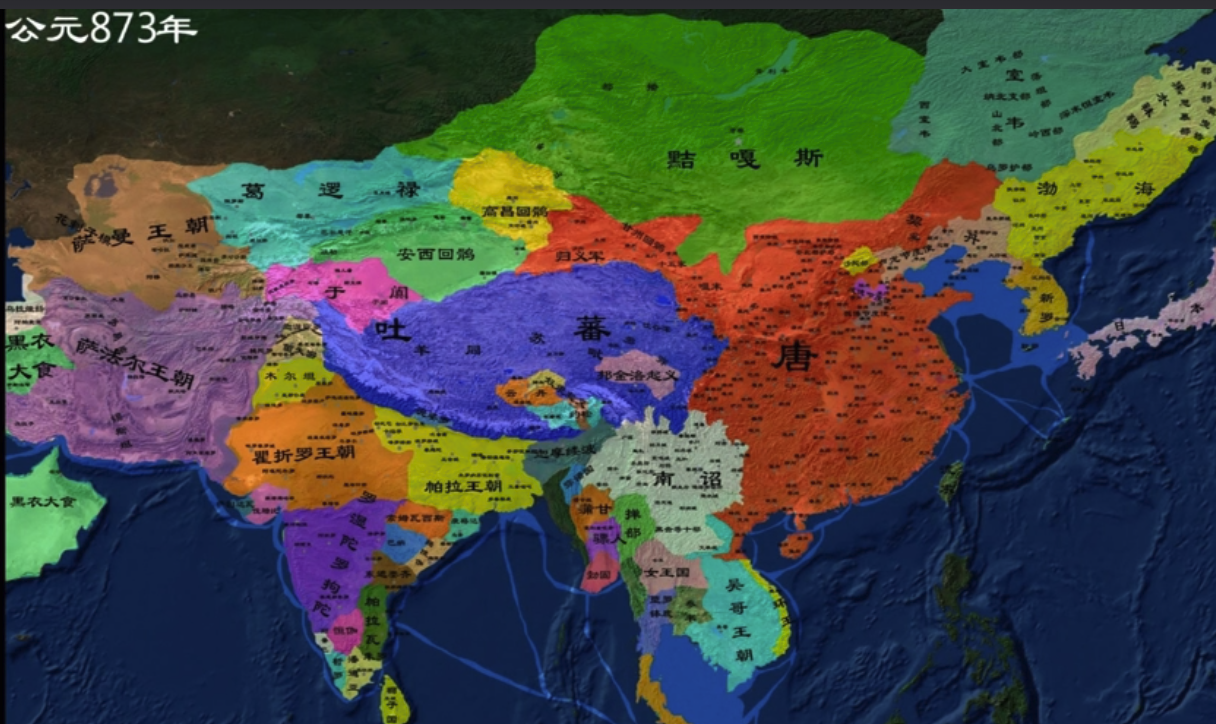 唐朝后期安西都护府,成为一块飞地,宋朝还有一个李姓小国!