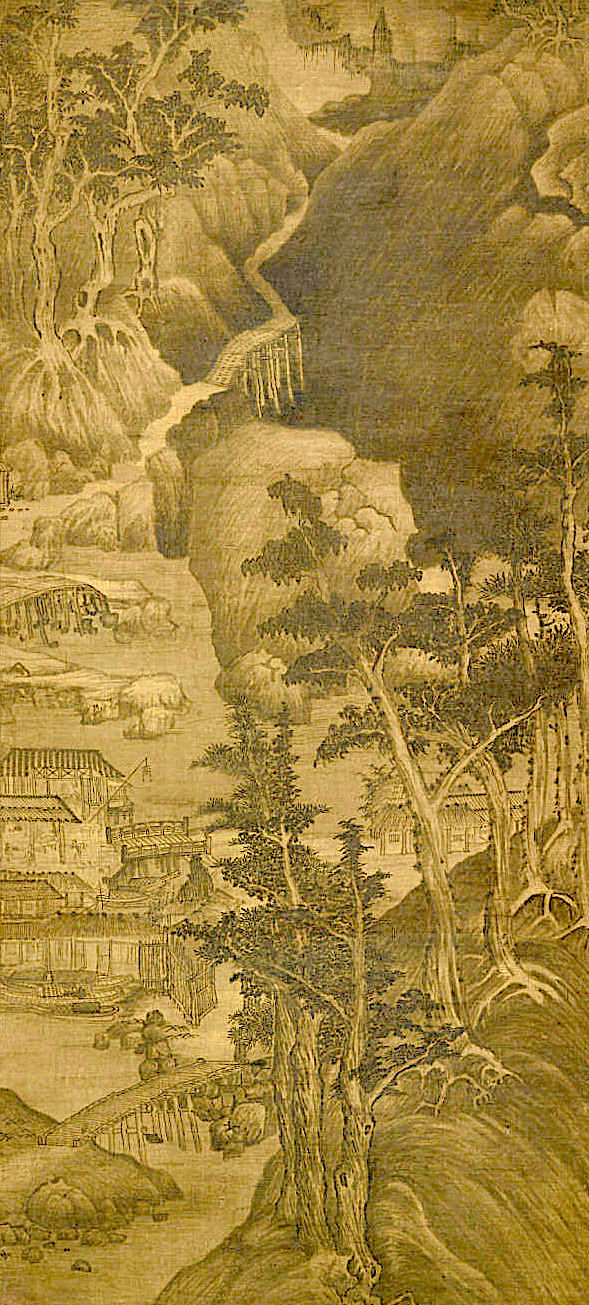 南派山水画鼻祖-五代南唐的董源,沈周赞其为"半幅江南"