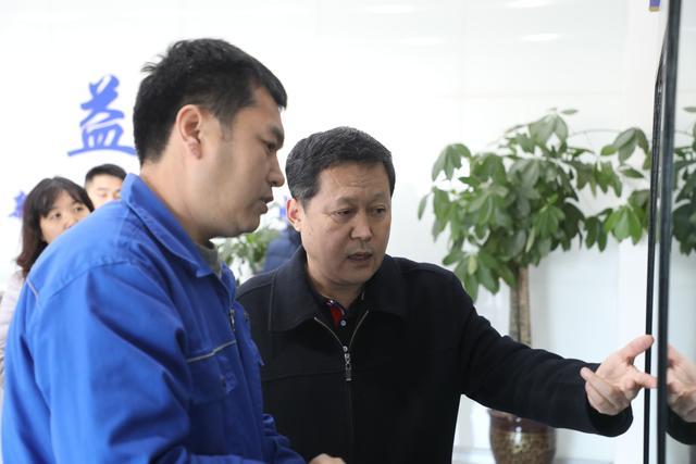 渭南高新区党工委书记朱忠效调研重点项目建设工作