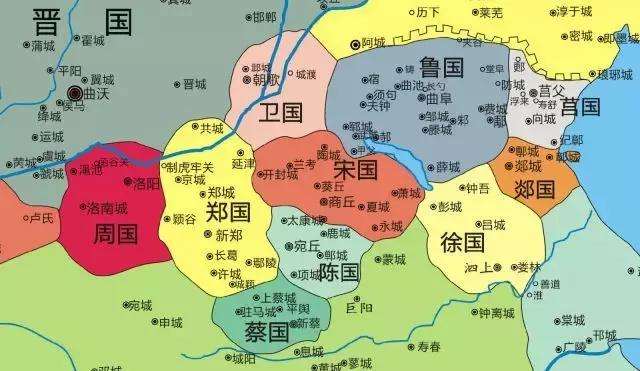 郑庄公死时的东周——纪国灭亡,郑国开始没落,楚国发展得最快!