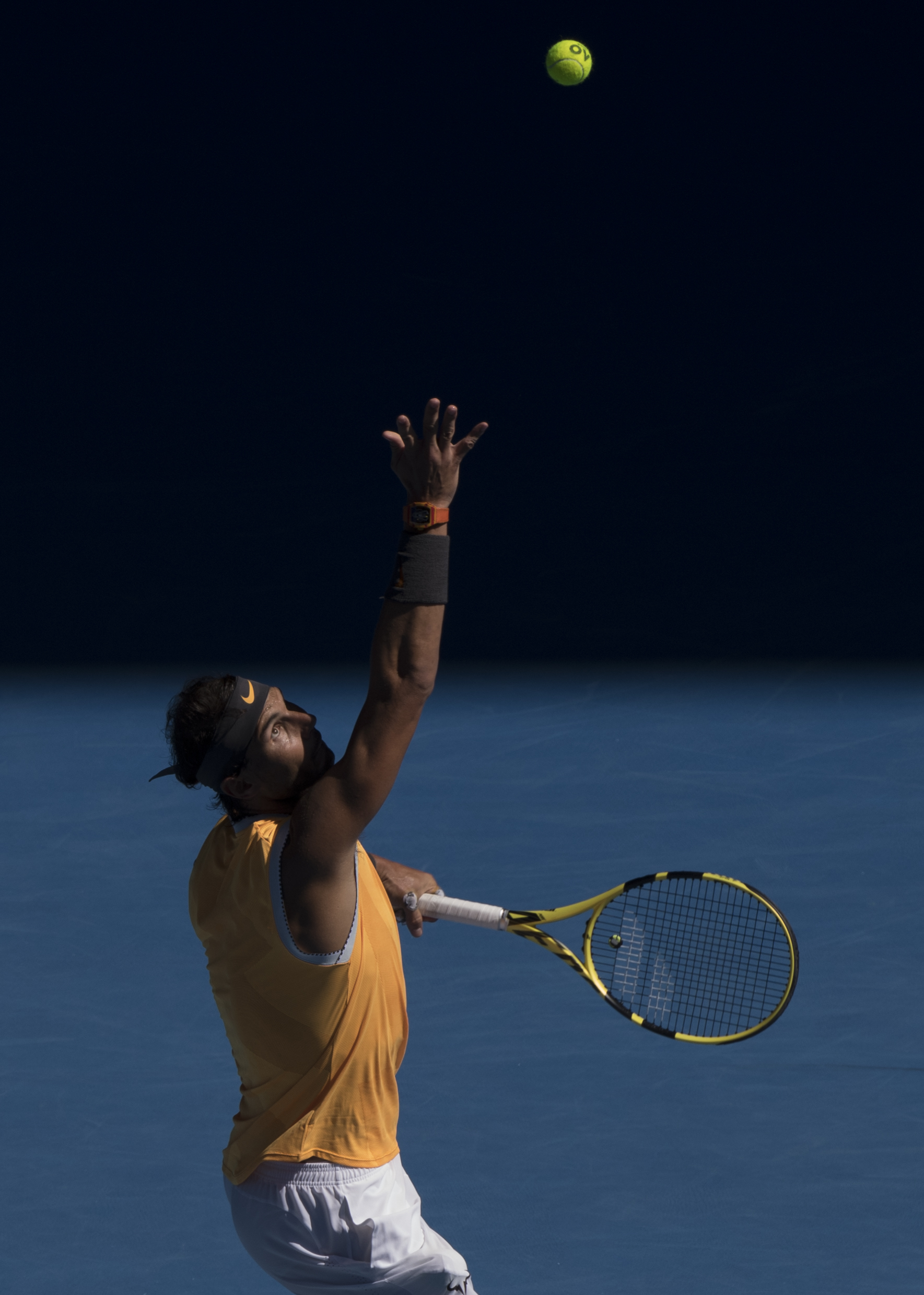 网球——澳网:纳达尔晋级八强