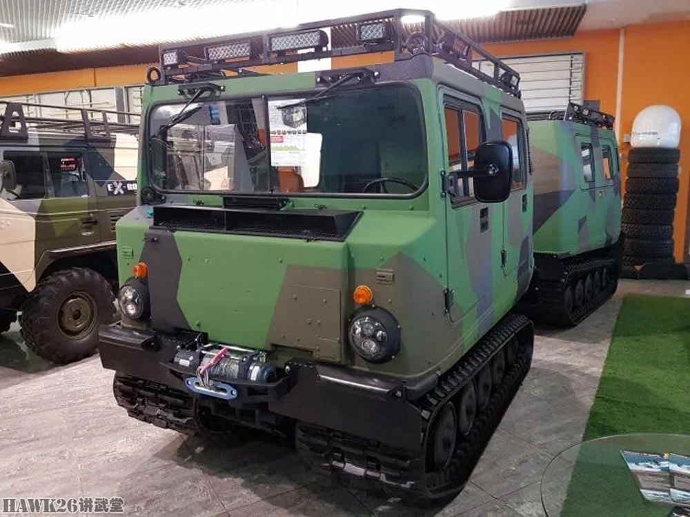 全地形车之王:瑞典赫格隆bv.206 诞生40年来产量已突破一万辆