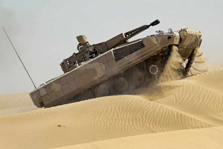 美洲狮步兵战车 防护图片