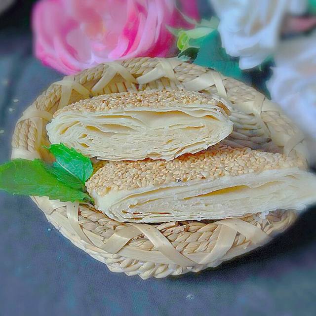 千层酥饼的做法,层层酥脆,香甜可口,都流口水了