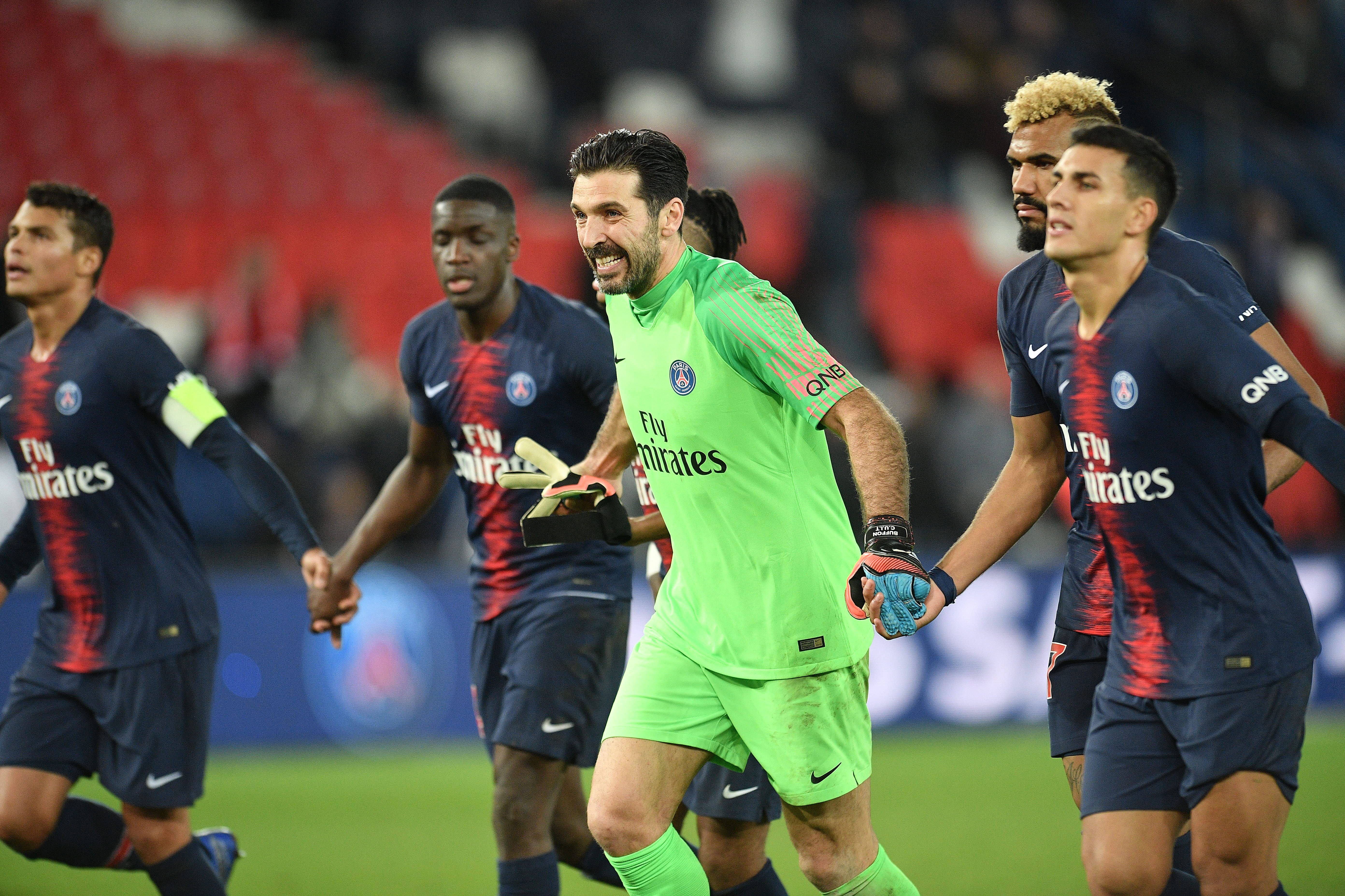 新华社照片,巴黎,2019年2月10日    (体育)(12)足球——法甲:巴黎圣日