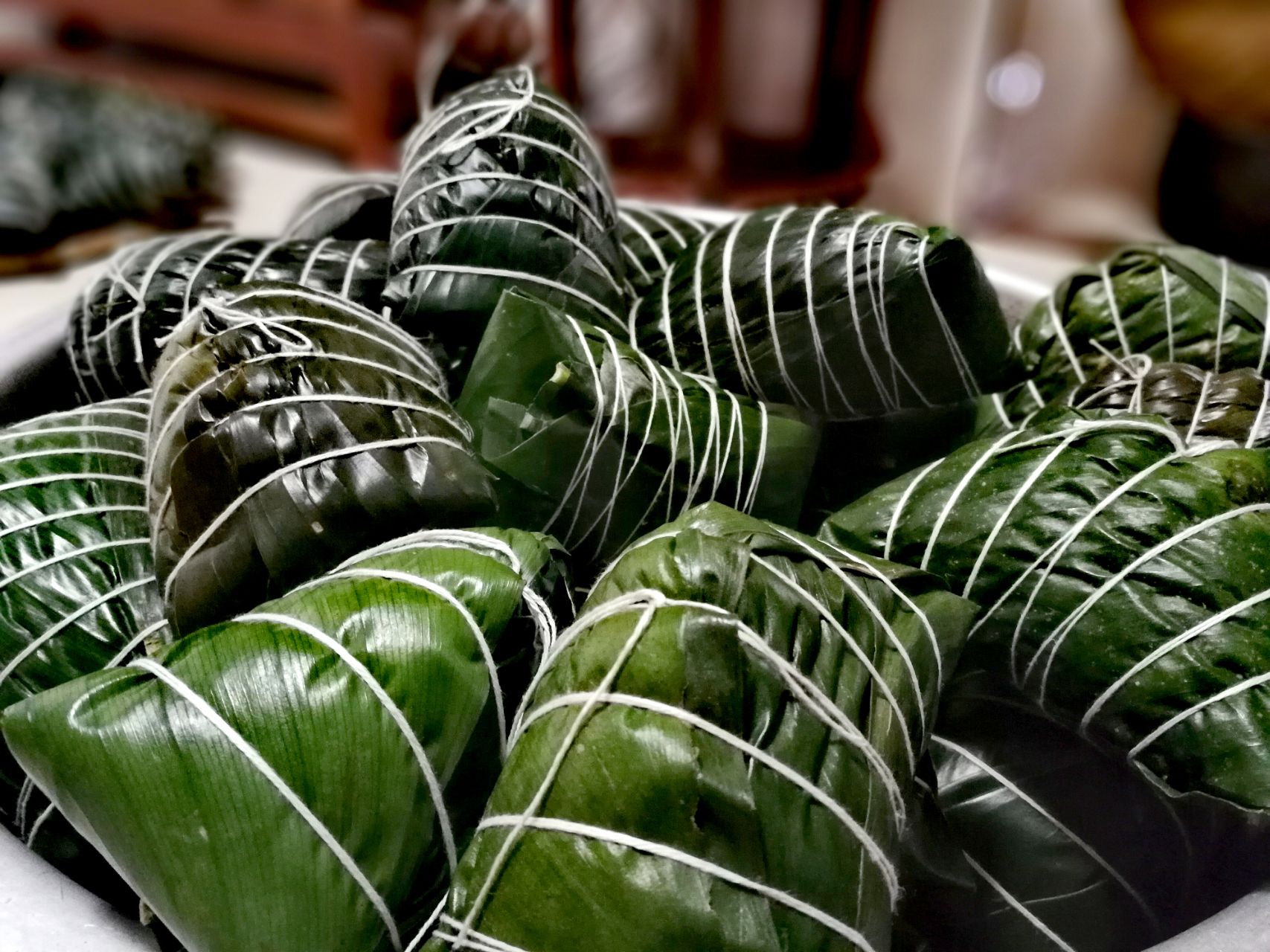 虽然在大部分地方只有端午节才会吃粽子,但广西南宁人素来便有过小年