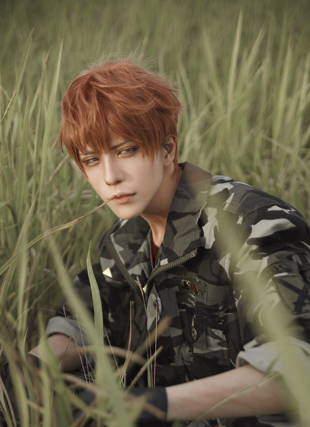 八犬新cos,长发帅出新高度,网友:这是什么"人间极品"?