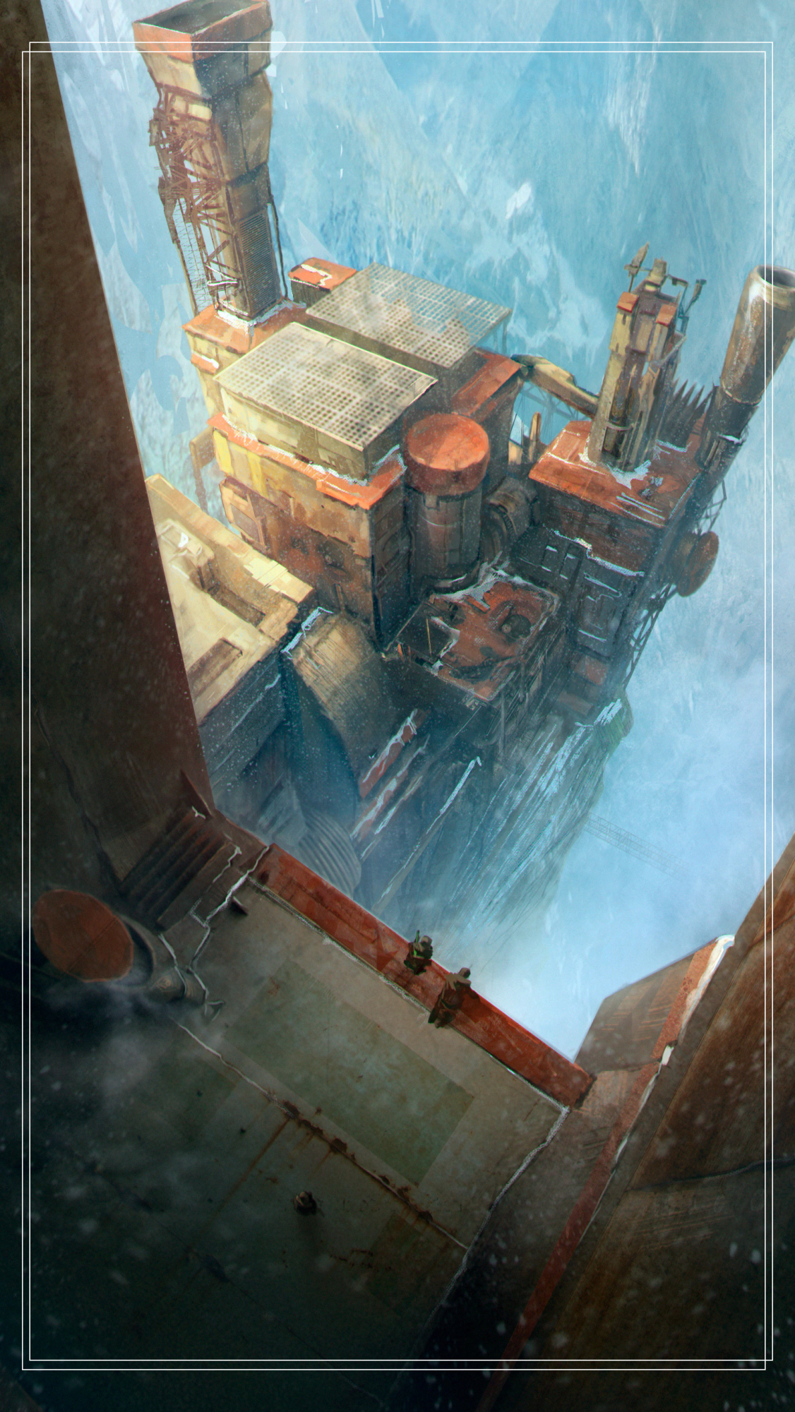 高清大图福利:精选科幻风场景概念图赏析